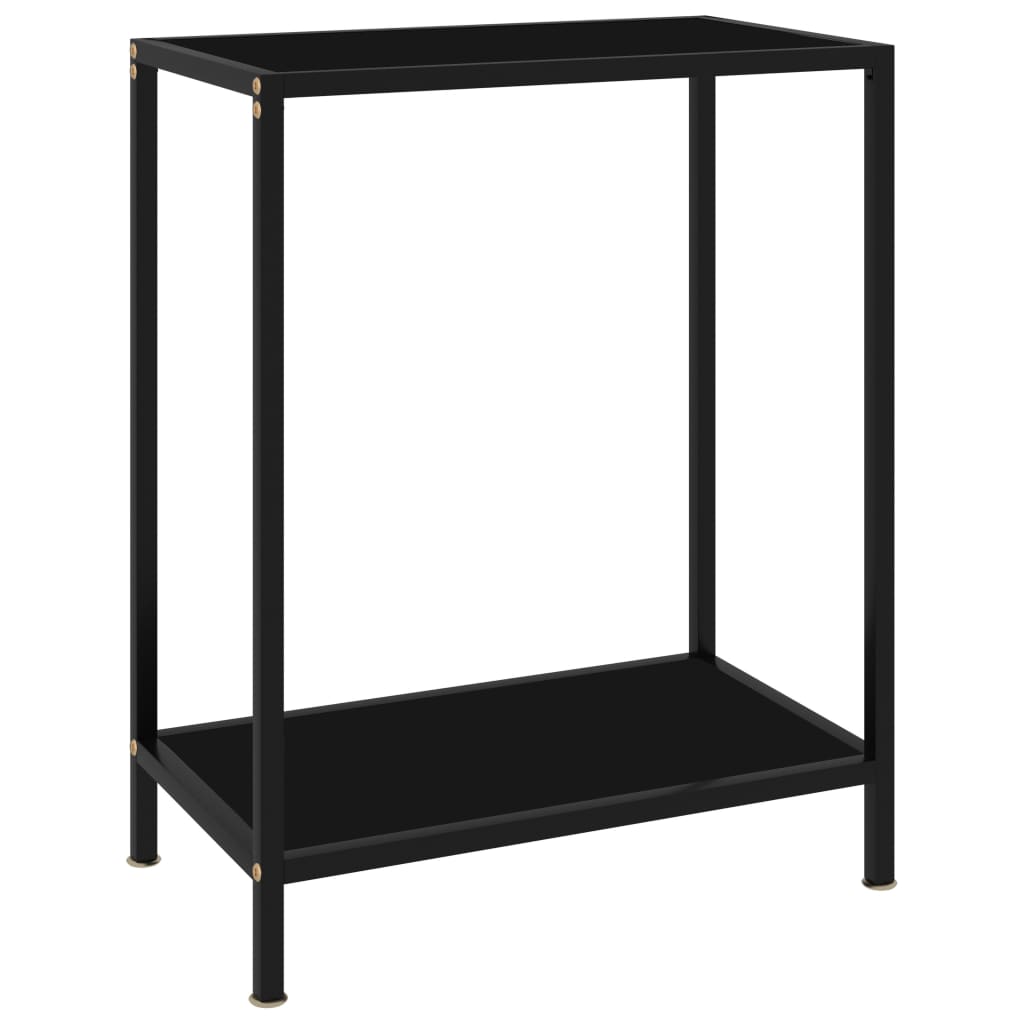 Mesa de Consola Vidaxl Vidrio Templado 60x35x75 Cm Transparente