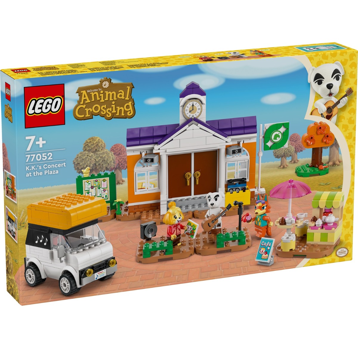LEGO ANIMAL CROSSING - CONCIERTO DE TOTAKEKE EN LA PLAZA, 77052, TIENDA CON LICENCIA OFICIAL, PRODUCTO CON LICENCIA OFICIAL, ENVIO 24-48 HORAS PENÍNSULA, PIEZAS, BLOQUES, BRICKS, JUGUETES, 100% ORIGINAL