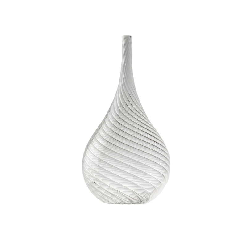 Pluvia Vidrio borosilicato pyrex transparente d. 20 H.37 Ø20 BL264-VT-DM20-TR - Bonetti Illumina