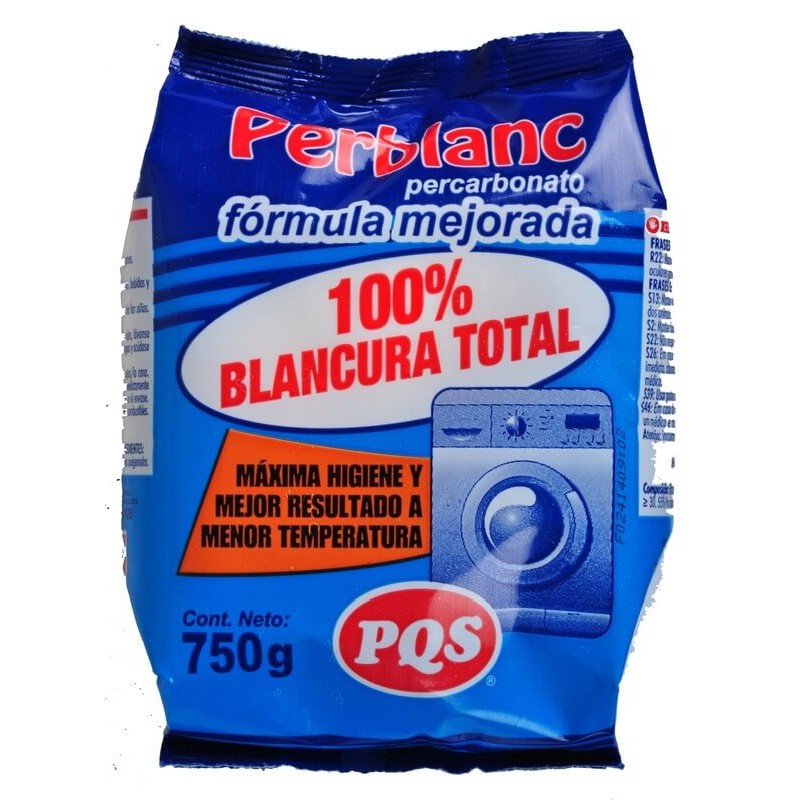 Blanco Nuclear - Blanqueante en polvo, 6 sobres, 120gr