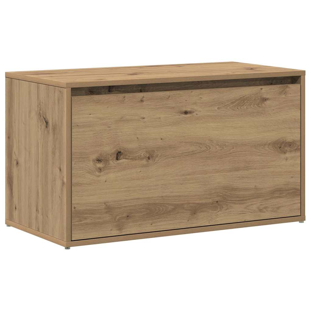 vidaXL Banco de pasillo de madera de ingeniería 80x40x45 cm Multicolor