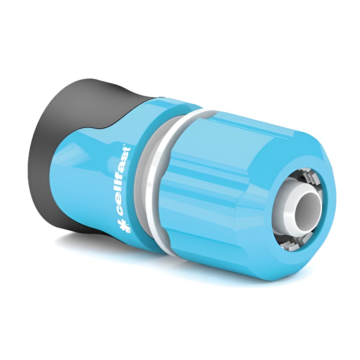 Cellfast - conector rápido de mangueras - water flow - ergo - 1/2"