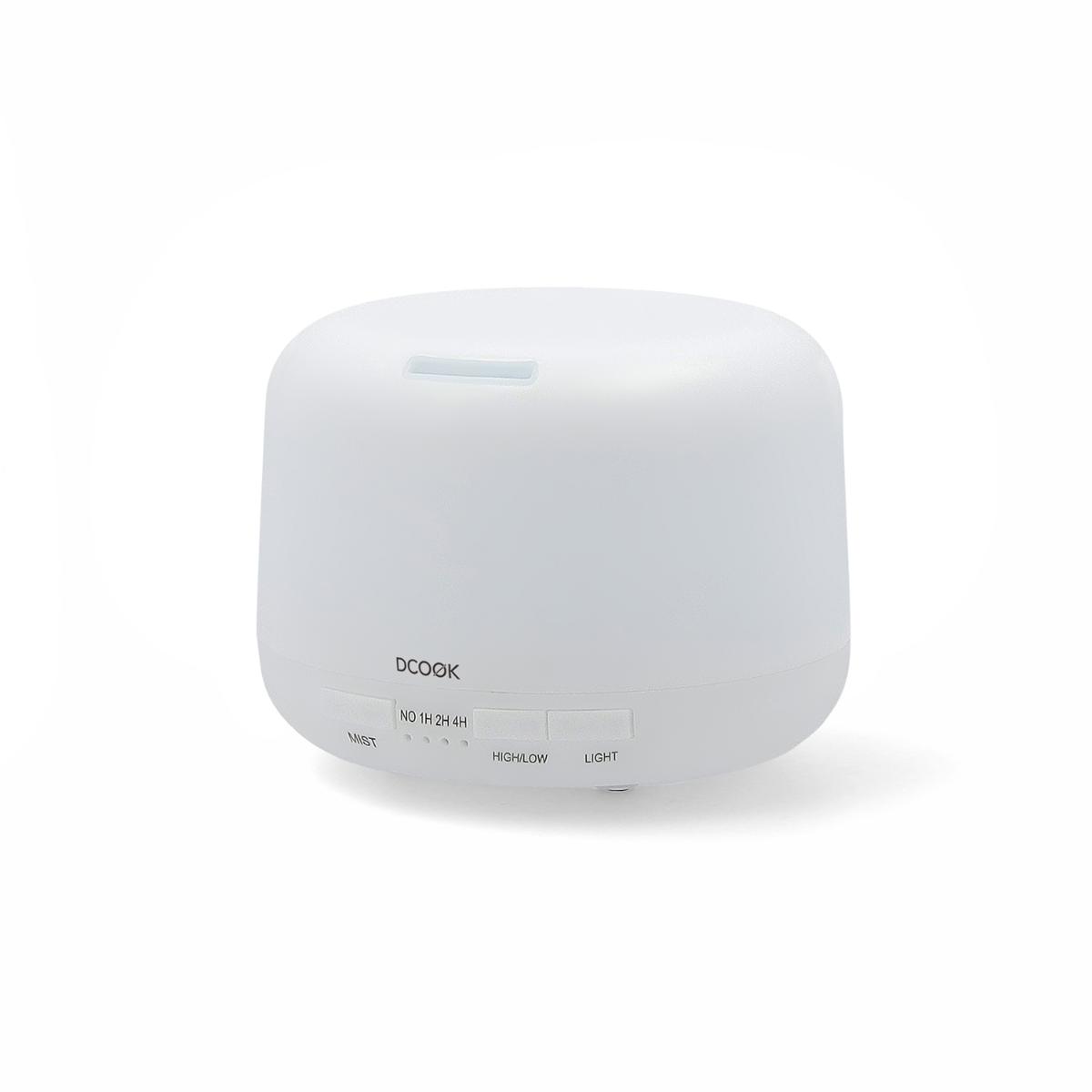 DCOOK GALLERY Humidificador Aroma 3W - 0,3L Blanco Mate Aromatiza y humidifica el ambiente con este práctico humidificador