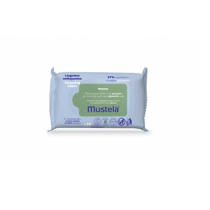Mustela Toallitas Para La Cara 20 Toallitas