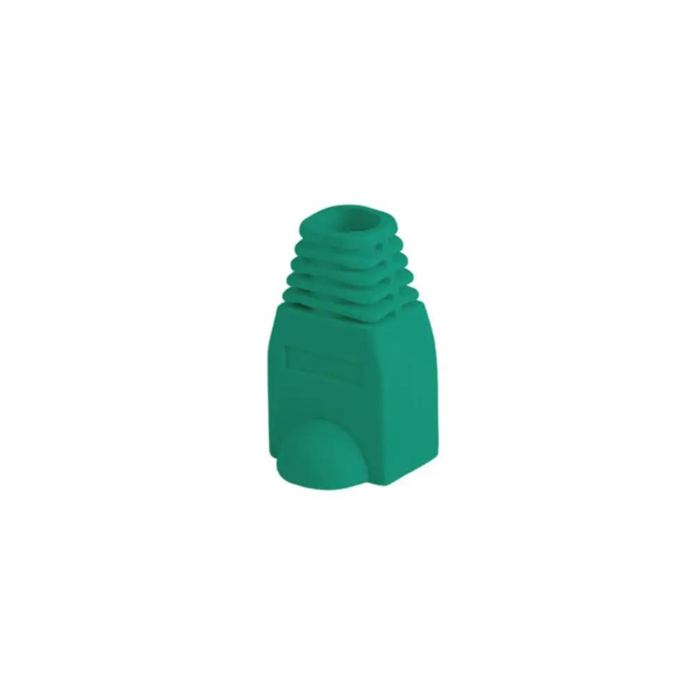 Funda sujetacables Lanberg PLB-1000-G Verde PVC para RJ-45 100 unidades