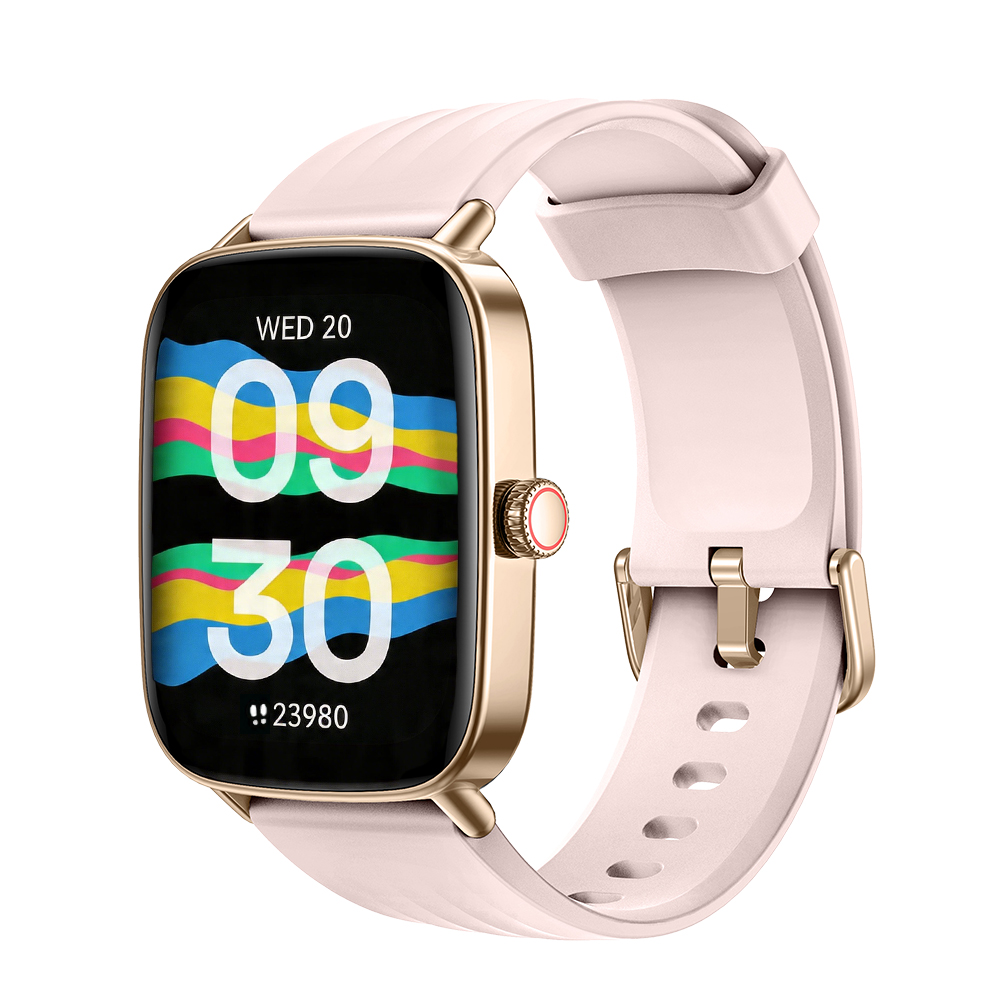 Reloj Inteligente 1.83" TFT-LCD IP68 | Llamadas Bluetooth, Asistente de Voz Alexa, 100 Modos Deportivos, Monitoreo de Ritmo Cardíaco, Presión, SpO₂, Sueño y Ciclo Femenino, Diales Personalizables, Recordatorios Inteligentes y Batería 300 mAh