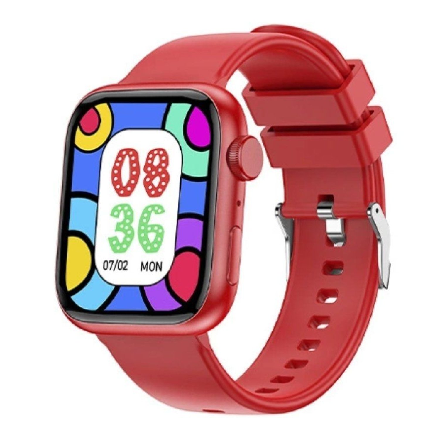 Forever IGo Watch 3 · Smartwatch · Notificaciones · Frecuencia Cardíaca · Rojo