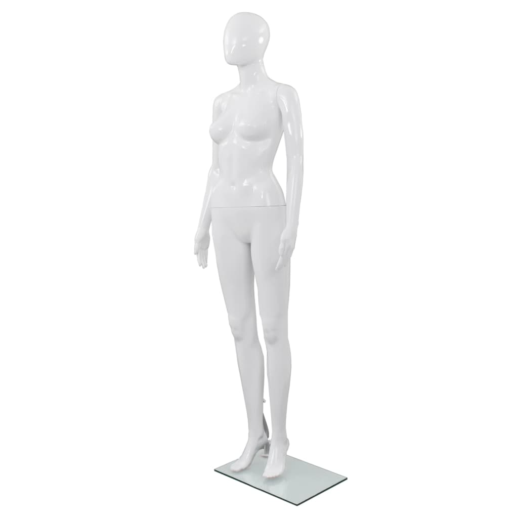 vidaXL Maniquí de Mujer Cuerpo Completo 175 cm Muñeco Modelo de Ropa Color Blanco,  Negro, y mas