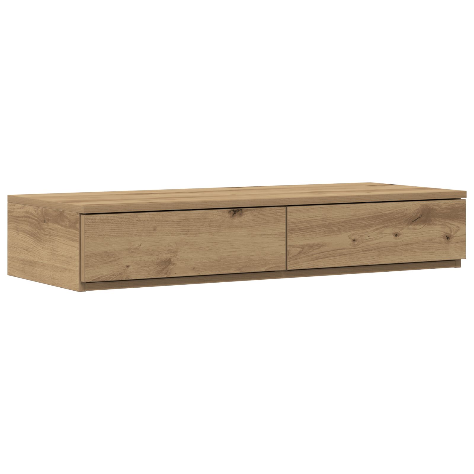 Cajones vidaXL Artisan Oak 100x36,5x16,5 cm de Madera de Ingeniería