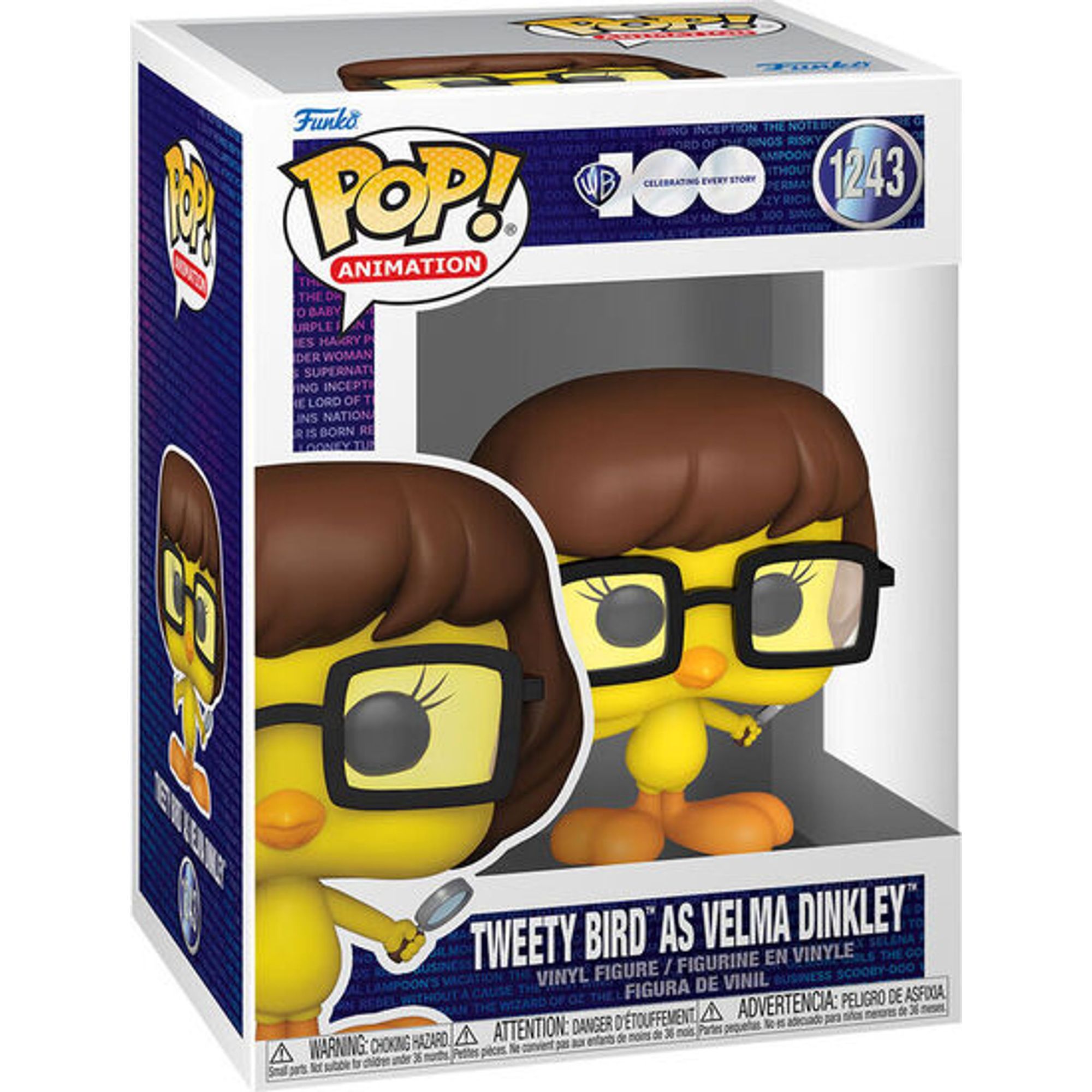 Funko - Figura Pop Looney Tunes Tweety Bird As Velma Dinkley - Funko Pop Coleccionable De Edición Limitada - Funko Pop Diseño Detallado Y Realista - Funko Pop Ideal Para Regalo - Funko Pop Gran Variedad De Personajes