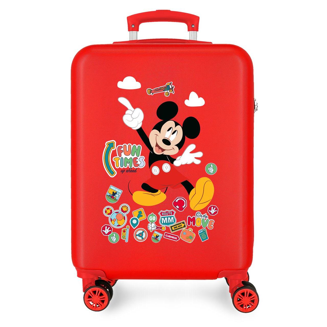 Maleta de cabina Disney Mickey Fun Times 55x38x20cm
