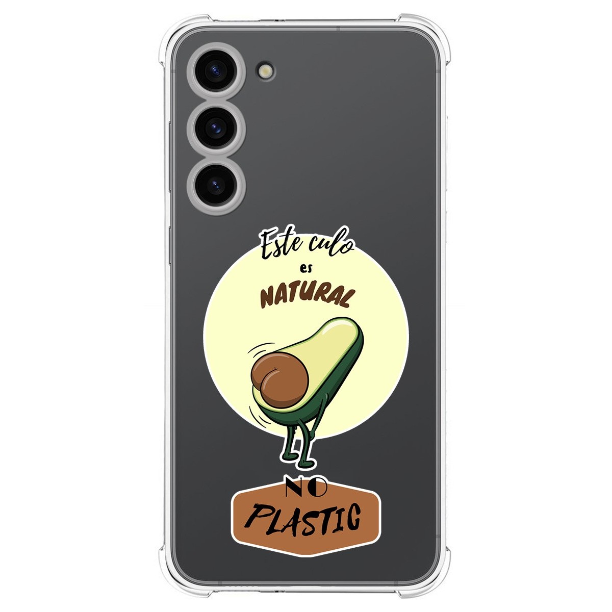 Funda Silicona Antigolpes para Samsung Galaxy S23+ Plus 5G diseño Culo Natural Dibujos