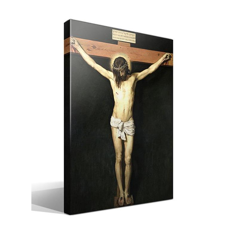 Cuadro de Cristo en Lienzo de Alta Calidad - Impresión Fine Art Giclee - Fabricado a Mano en España