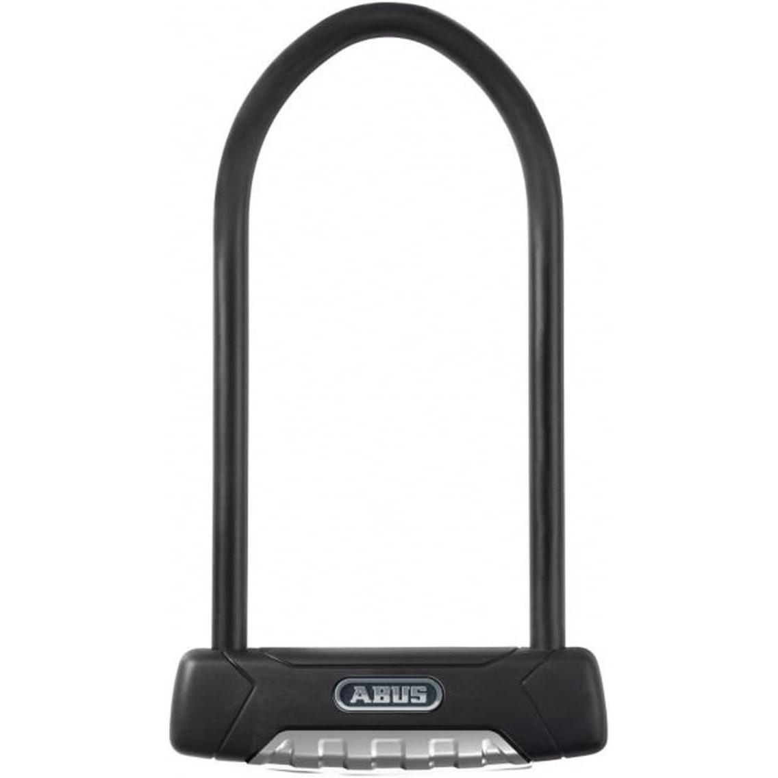CANDADO DE MOTO y BICICLETA GRANITO PLUS 470/150HB300+USH U CIERRE NEGRO 300 X 109 X 12 MM ABUS