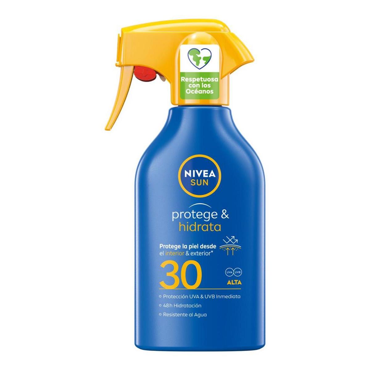 Nivea Sun Protege & Hidrata Spray Solar Fp30 270 Ml