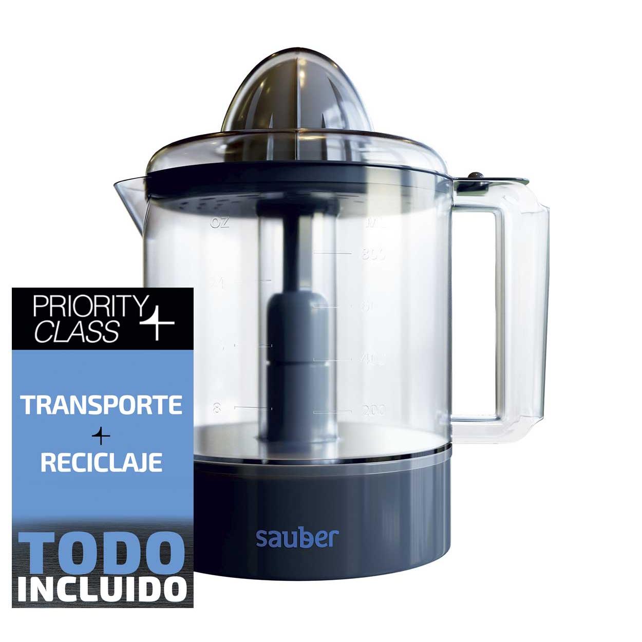 Exprimidor SAUBER SERIE 5-08 Función automatica de giro derecha/ izquierda. Doble filtro regulador de pulpa. Envío a tu domicilio gratis