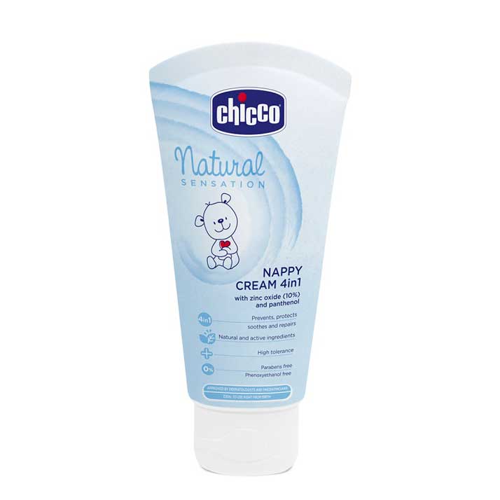 Chicco Natural Sensation Pasta Balsámica Pañal 4 en 1 100ml