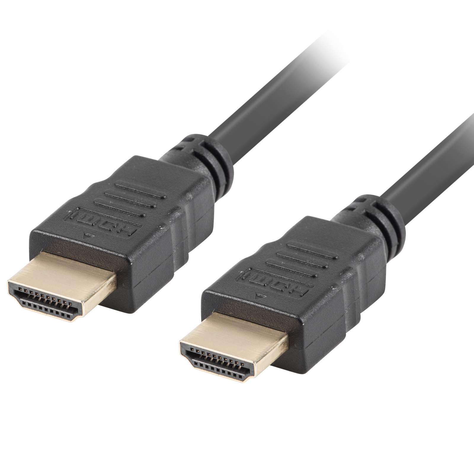 Cable HDMI de 1.4 macho a macho 0.5m negro de Lanberg CA-HDMI-11CC-0005-BK - Lanberg