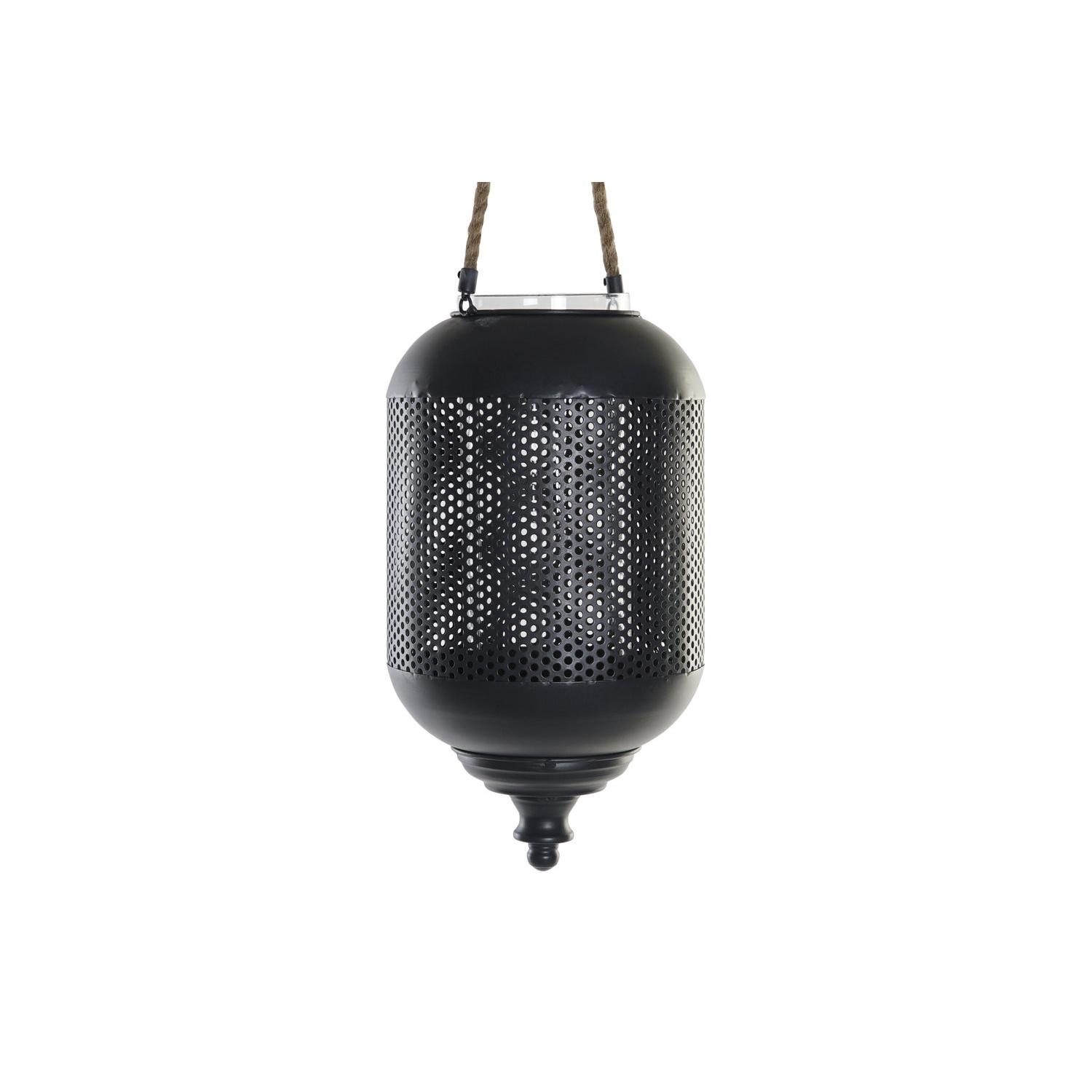 PORTAVELA METAL CUERDA 22X22X43 NEGRO PV183150
