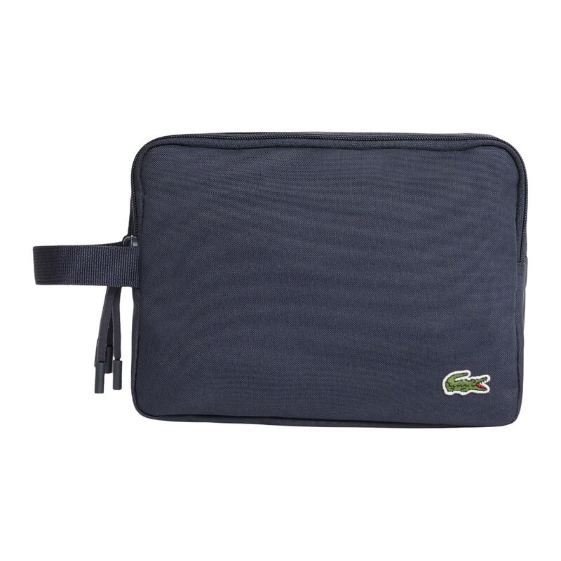 Neceser Azul Lacoste Neocroc Abimes de Lineas Clásicas y Elegantes