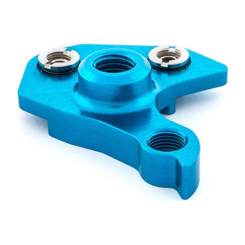 Orbea - Pata de Cambio Nº 08 142 para Bicicleta MTB Rallon 2012/2013, compatible con eje de 142 mm, color azul, ideal para mantenimiento y sustitución de derivadores traseros en bicicletas de montaña