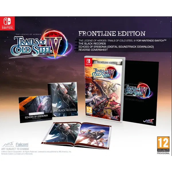 The Legend of Heroes Trails of Cold Steel IV Frontline Edition (Importacion UK) - Nintendo Switch - Nuevo precintado