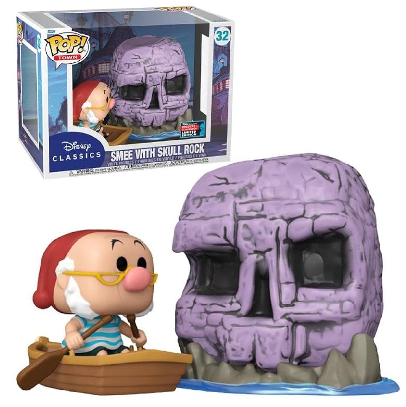Funko Pop Smee With Skull Rock Disney Limited Edition 32