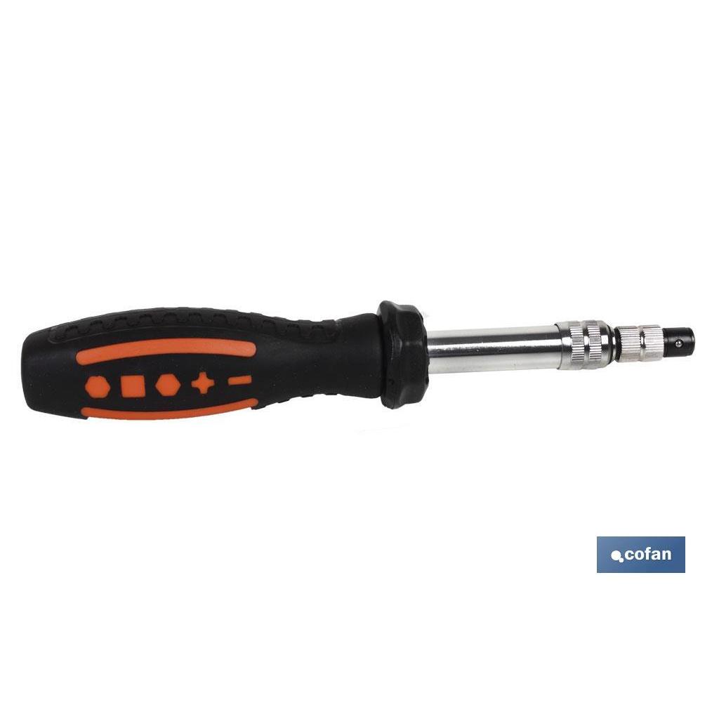 Cofan Destornillador Varilla Flexible de Precisión para Trabajos de Mano