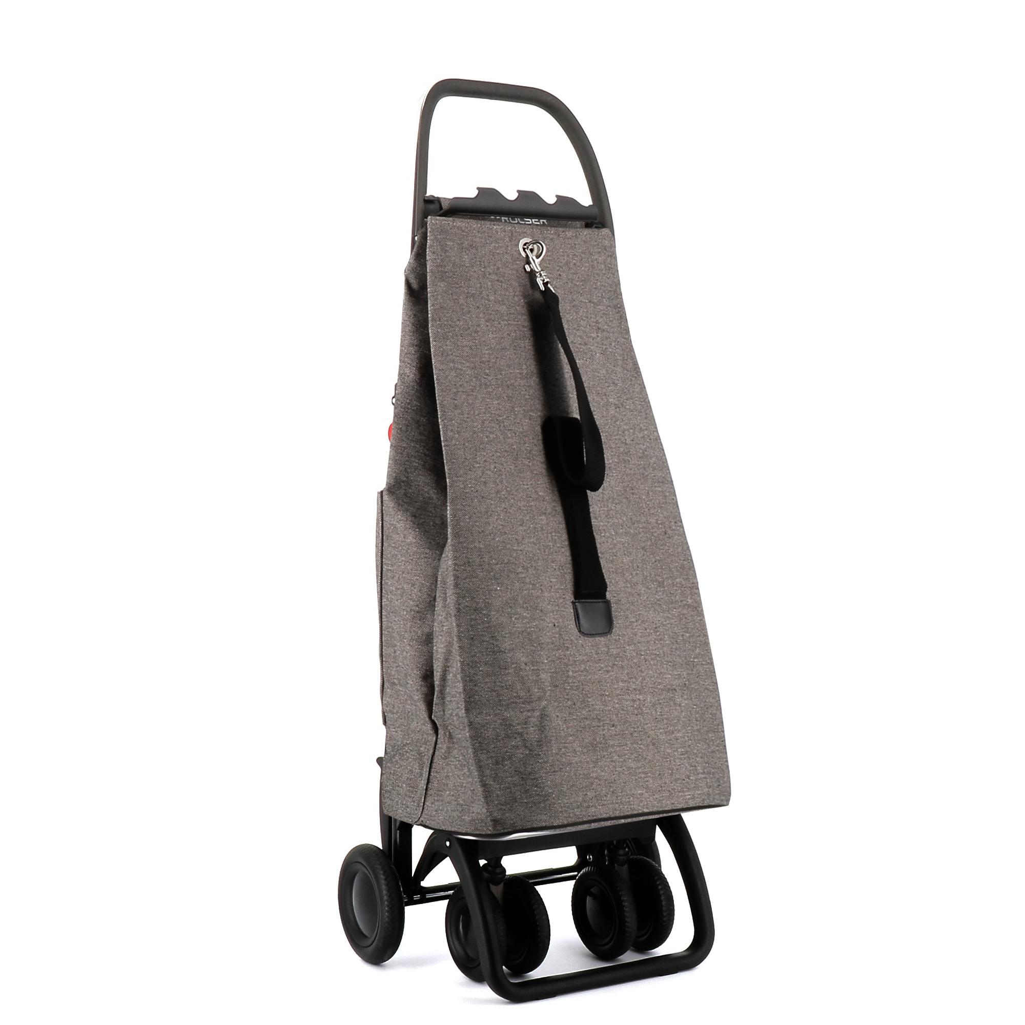 Carro Rolser Ecosak 4 Ruedas 2 Giratorias Plegable