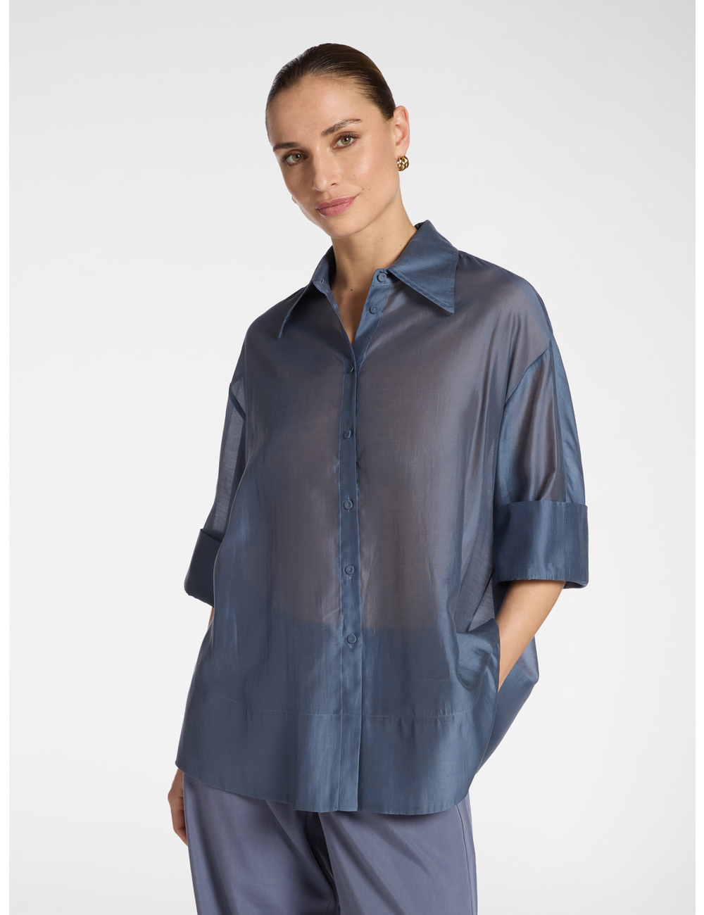 Elena Mirò - Camisa de organza