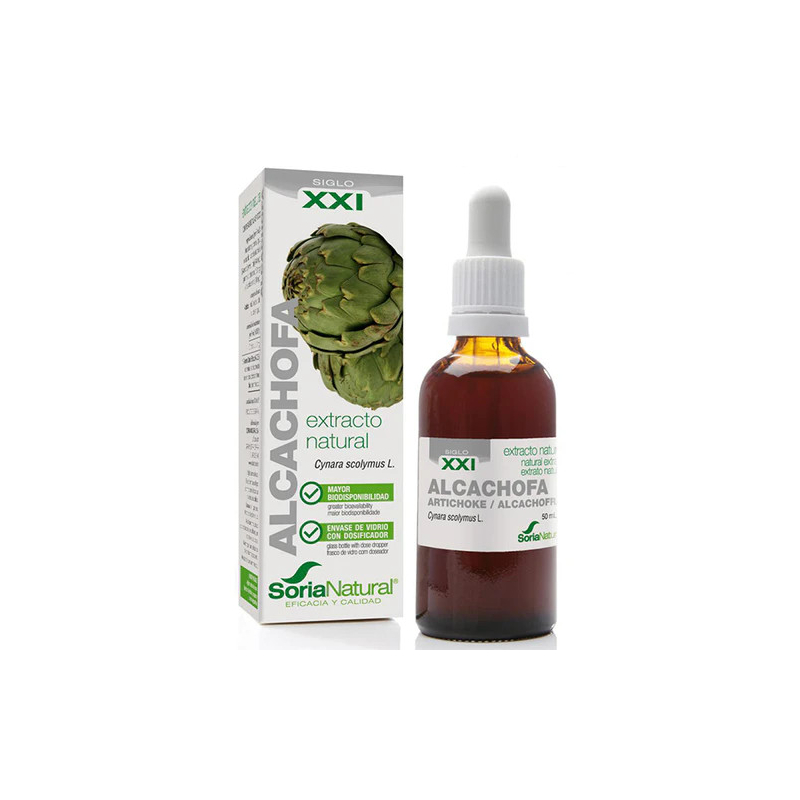 SORIA NATURAL ALCACHOFA EXTRACTO NATURAL 50 ML