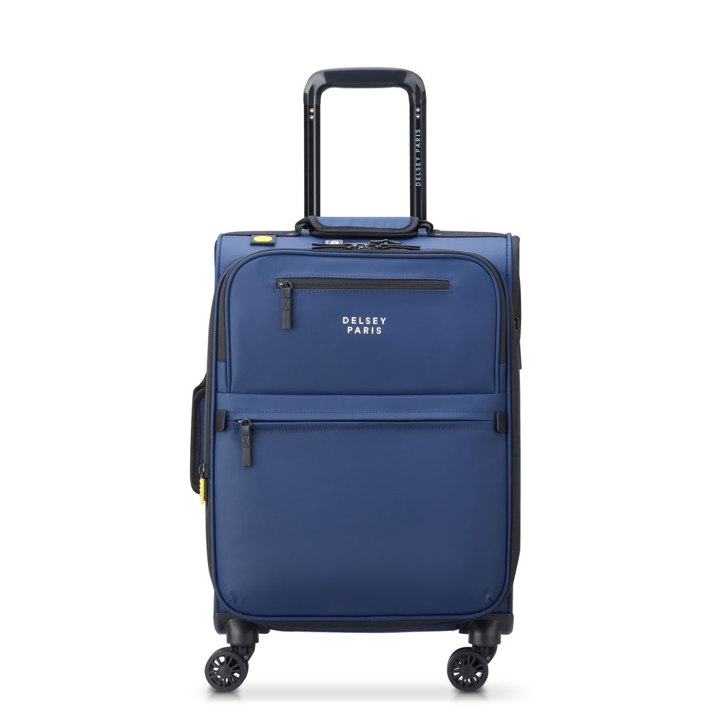 DELSEY PARIS Maleta de cabina expandible 55 cm MAUBERT 2.0, 39 L, blanda, 4 ruedas dobles, de Poliéster reciclado. Varios colores