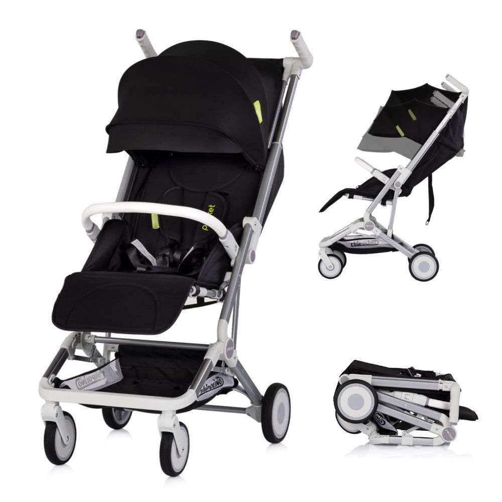 Silla de Paseo Ligera POCKET Chipolino Compacta Tipo Cabina hasta 22 kg Plegado Ultraligero