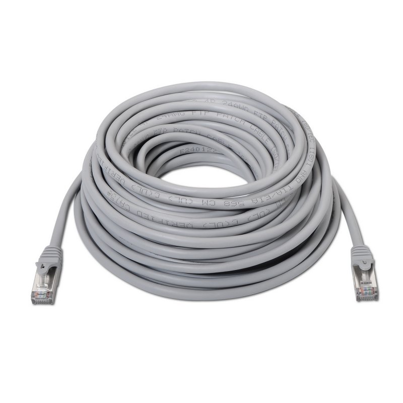 Aisens network cable rj45 cat.6 ftp awg24 15m gray
