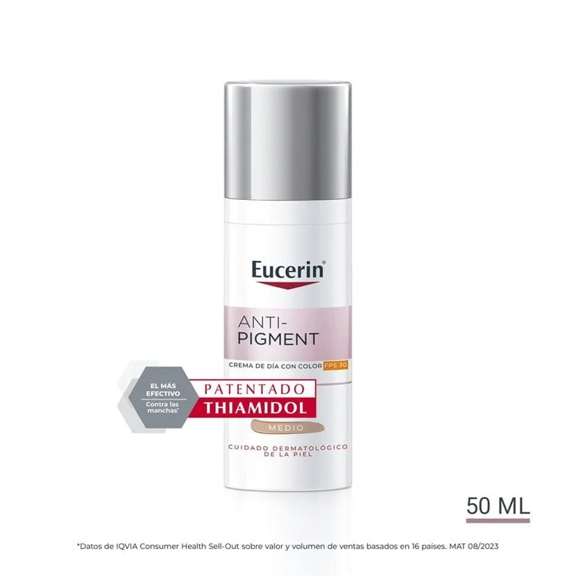 EUCERIN Anti-Pigment Crema Día SPF30 Antimanchas Color 50 ml