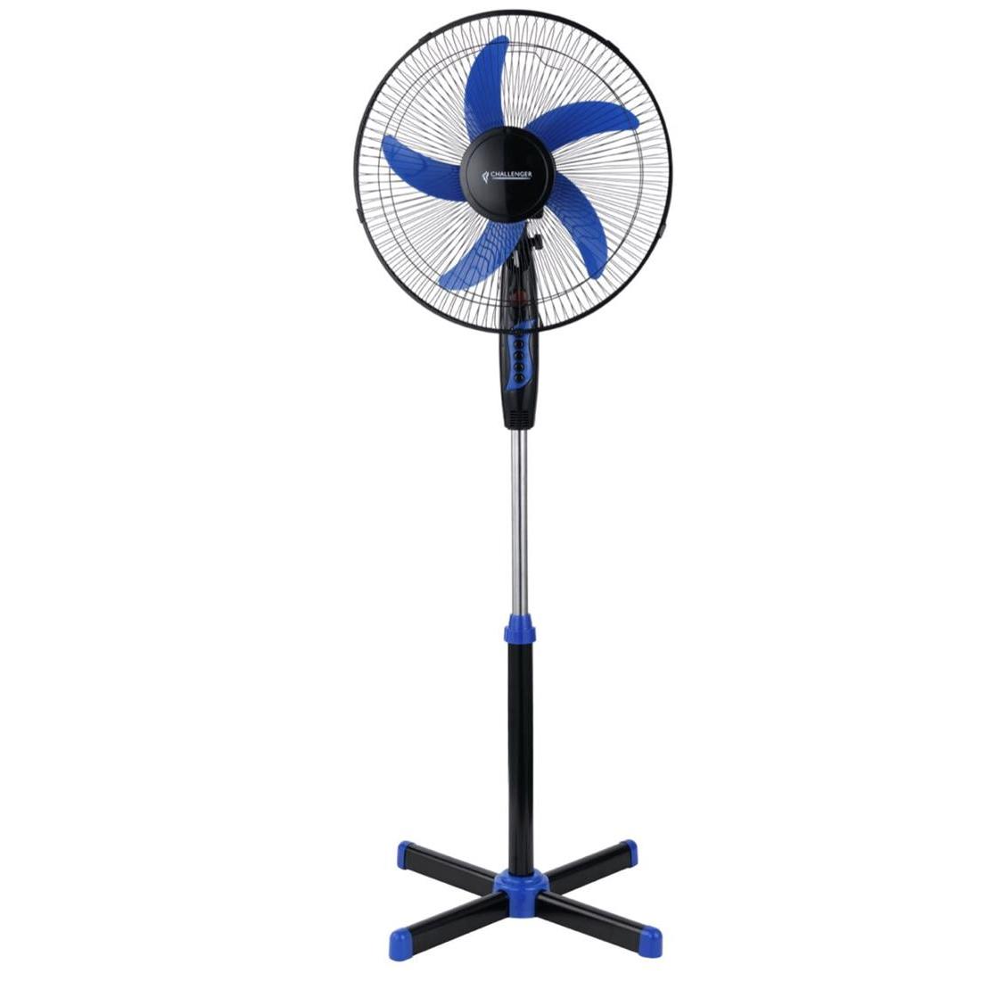 Ventilador de pie de marca  Vivamax de bajo consumo y 3 velocidades