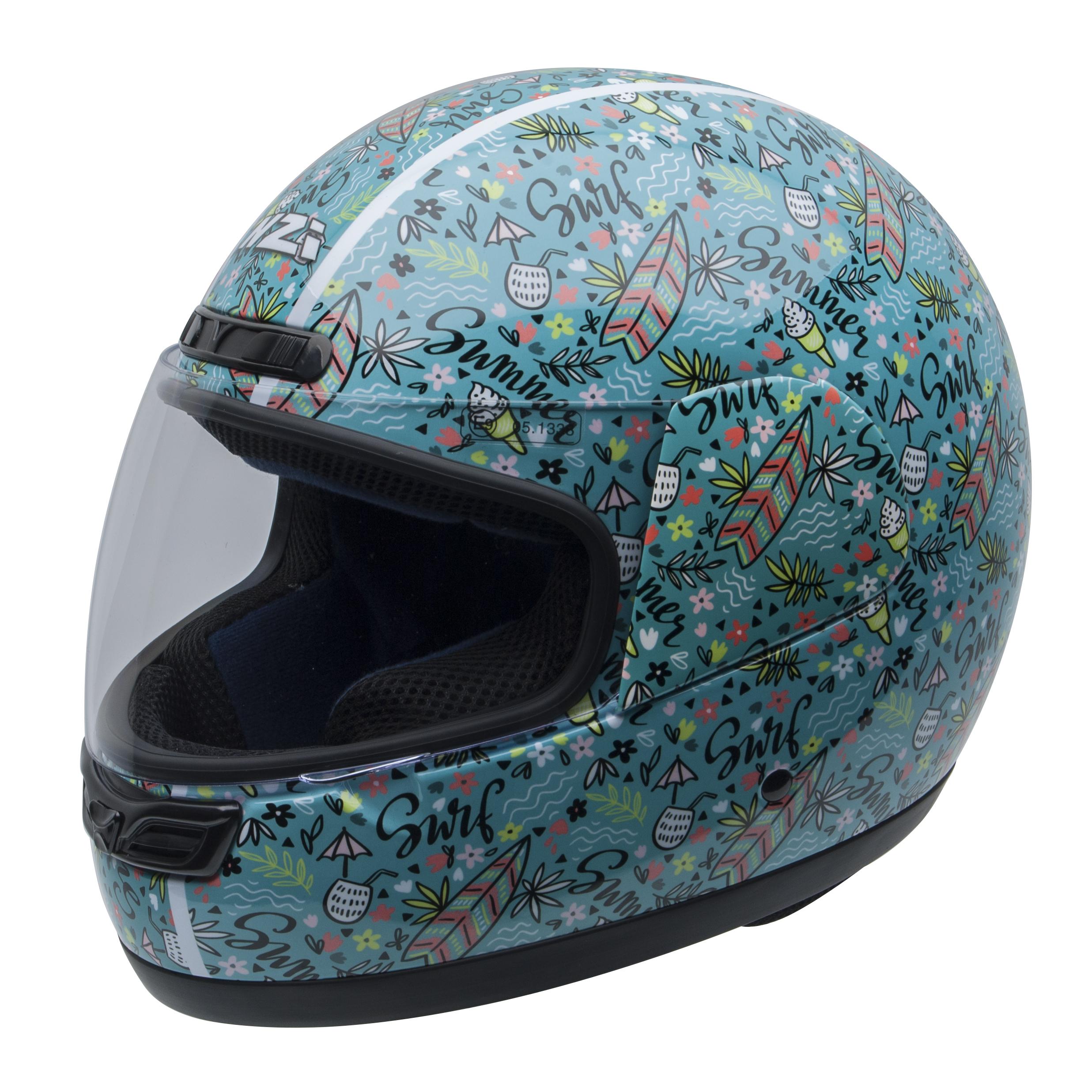Casco de Moto Integral Activy Junior NZI - Protección para los Más Pequeños