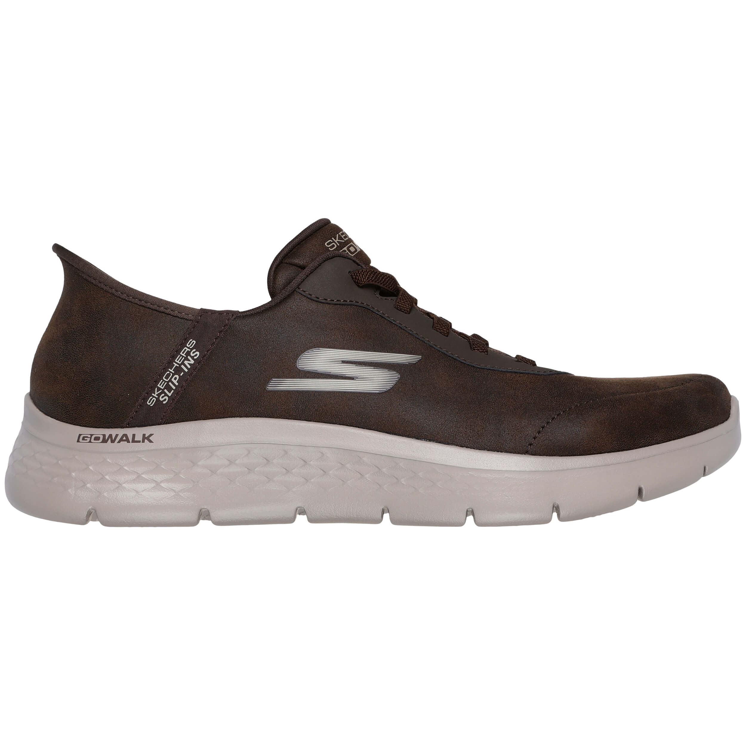 Zapatillas Skechers Go Walk Flex - Hands para hombre en color marron