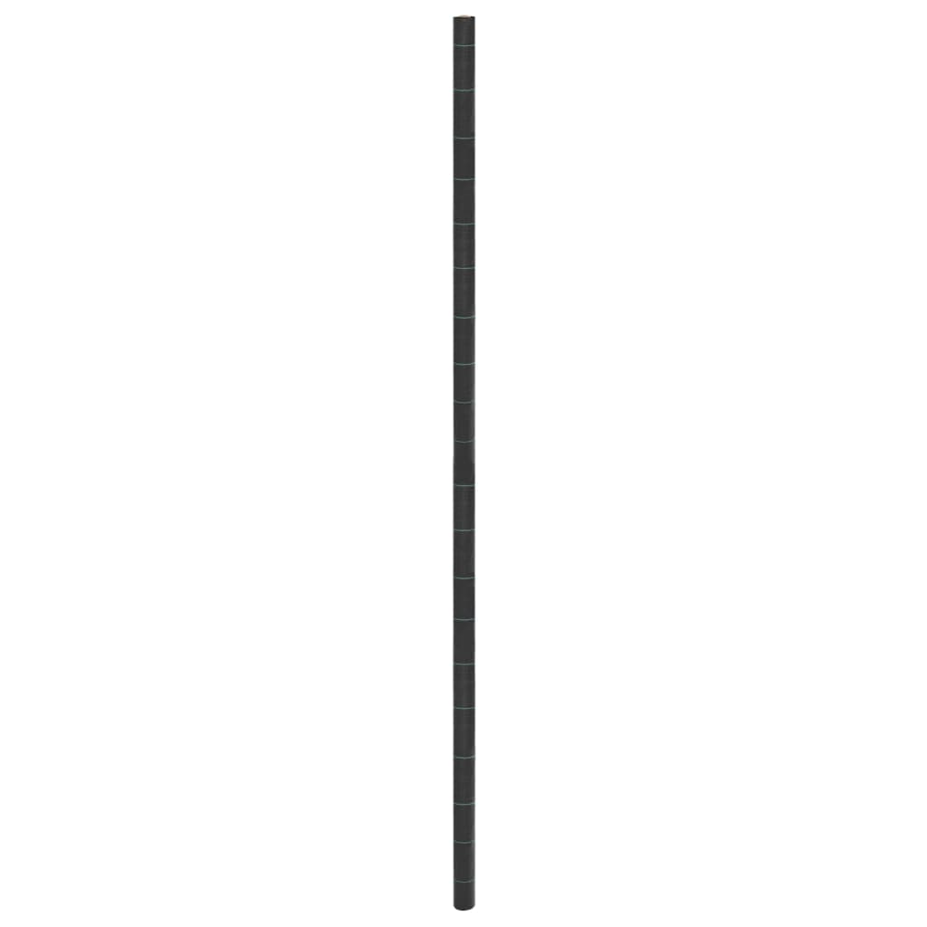 vidaXL Membrana para malezas PP negra en dimensiones 4x10 m (150 g/m²)/4x25 m (100 g/m²)/4x50 m (100 g/m²)