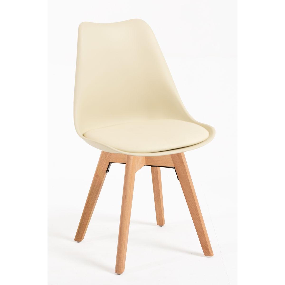 Regalos Miguel - Packs Sillas Comedor - Pack 6 Sillas Synk Basic - Mousse Limón