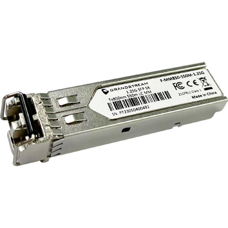 MÓDULO DE FIBRA SFP MULTIMODO 850 NM 550 METROS 1.25 GBPS