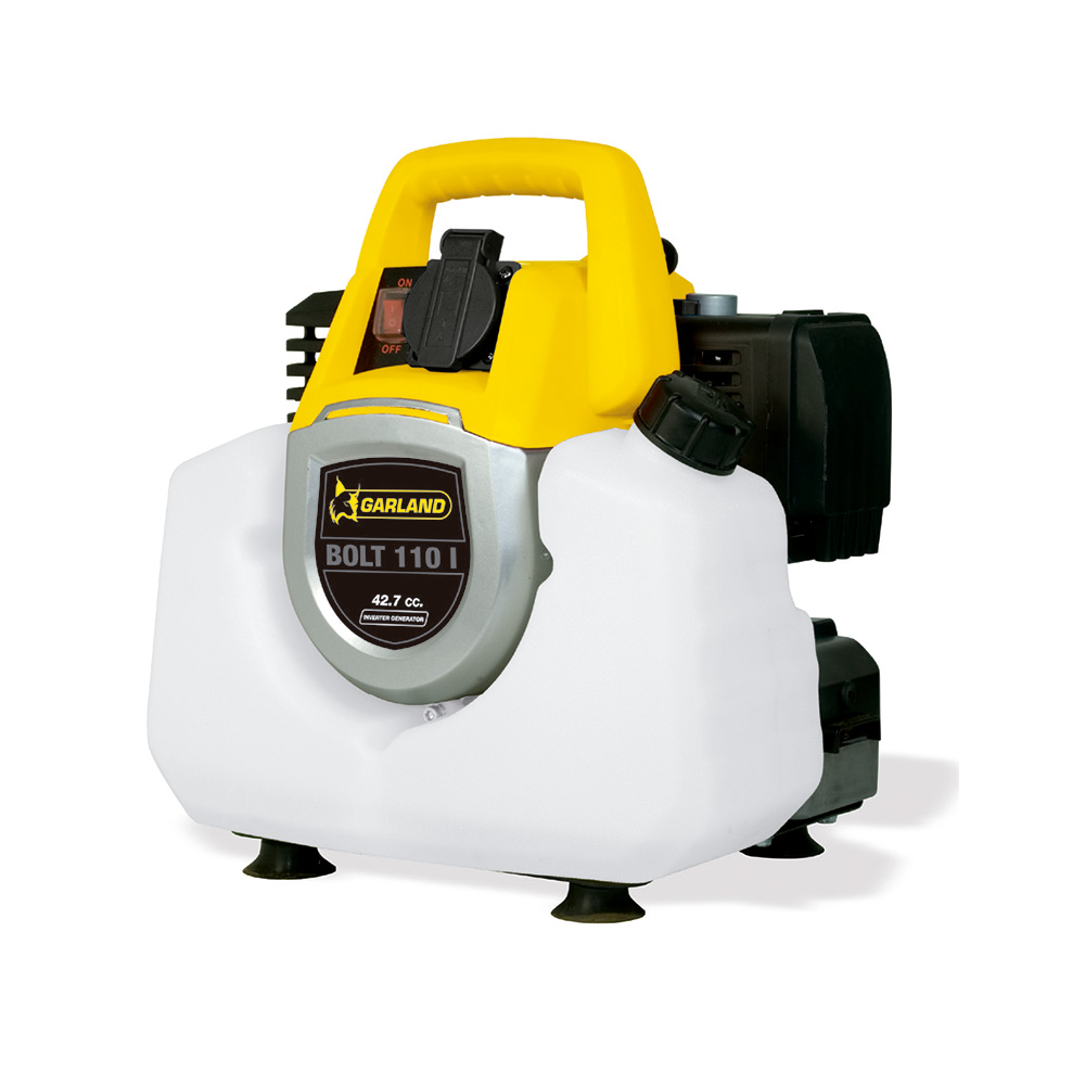 Generador Inverter 42,7cc Garland | Potencia Máxima 1.000VA | Depósito de 3L | Peso 8,5kg | Tecnología Inverter