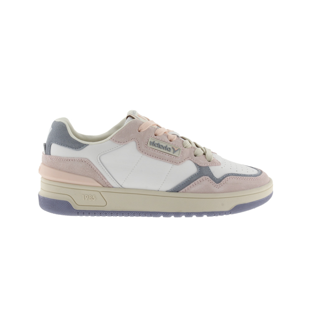 Victoria 1985 C80 Zapatillas de piel con piezas de color y serraje 8800128