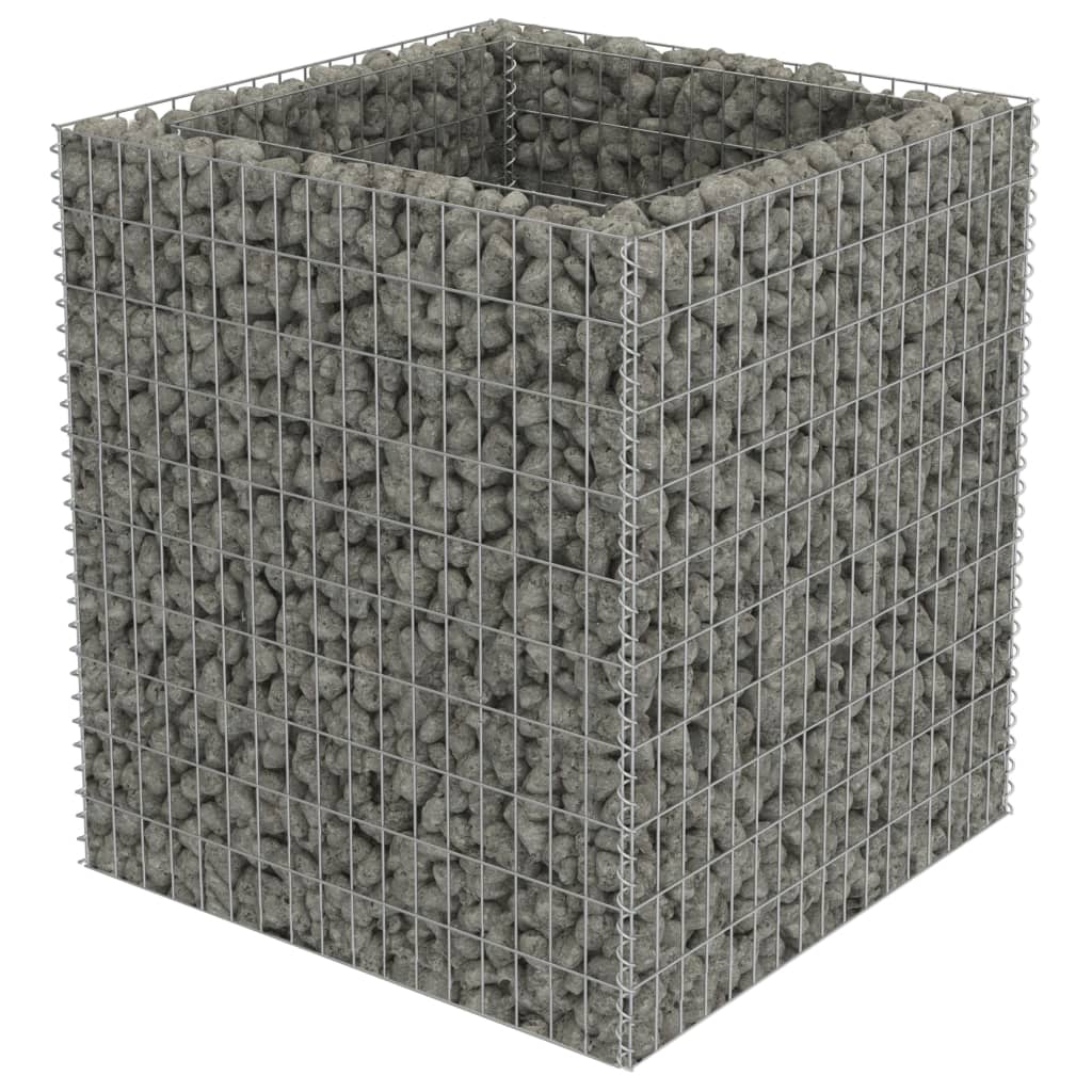 vidaXL Arriate de gaviones de acero Dimensiones 540 x 90 x 100 cm,  540 x 90 x 50 cm,  90 x 90 x 100 cm y mas