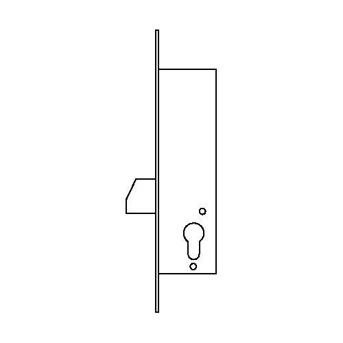 Cerradura puerta metal TESA 2211/20/AI