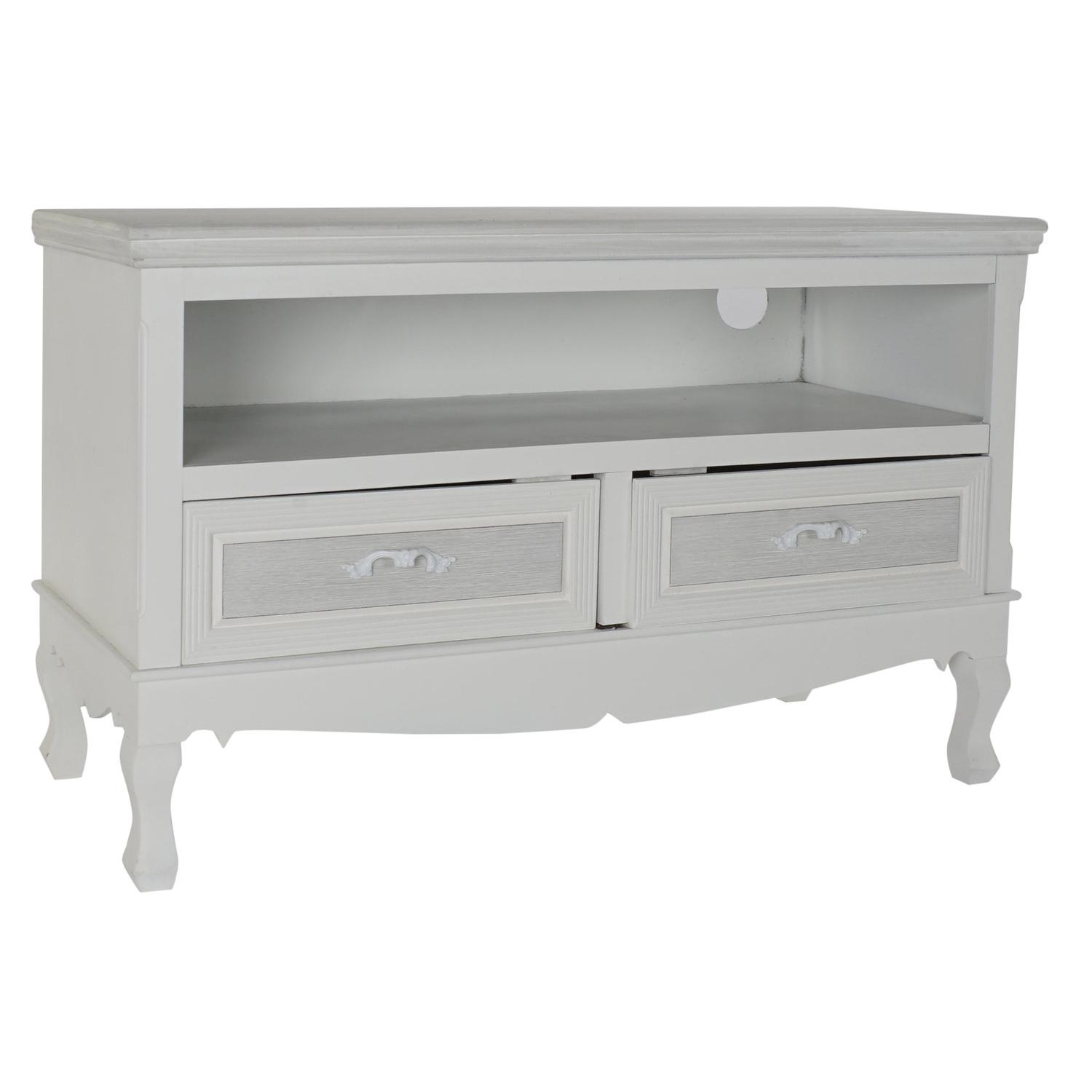 Mesa Centro Madera Mdf 100X42X61 Blanco - Fijalo - El mejor complemento para tu hogar.