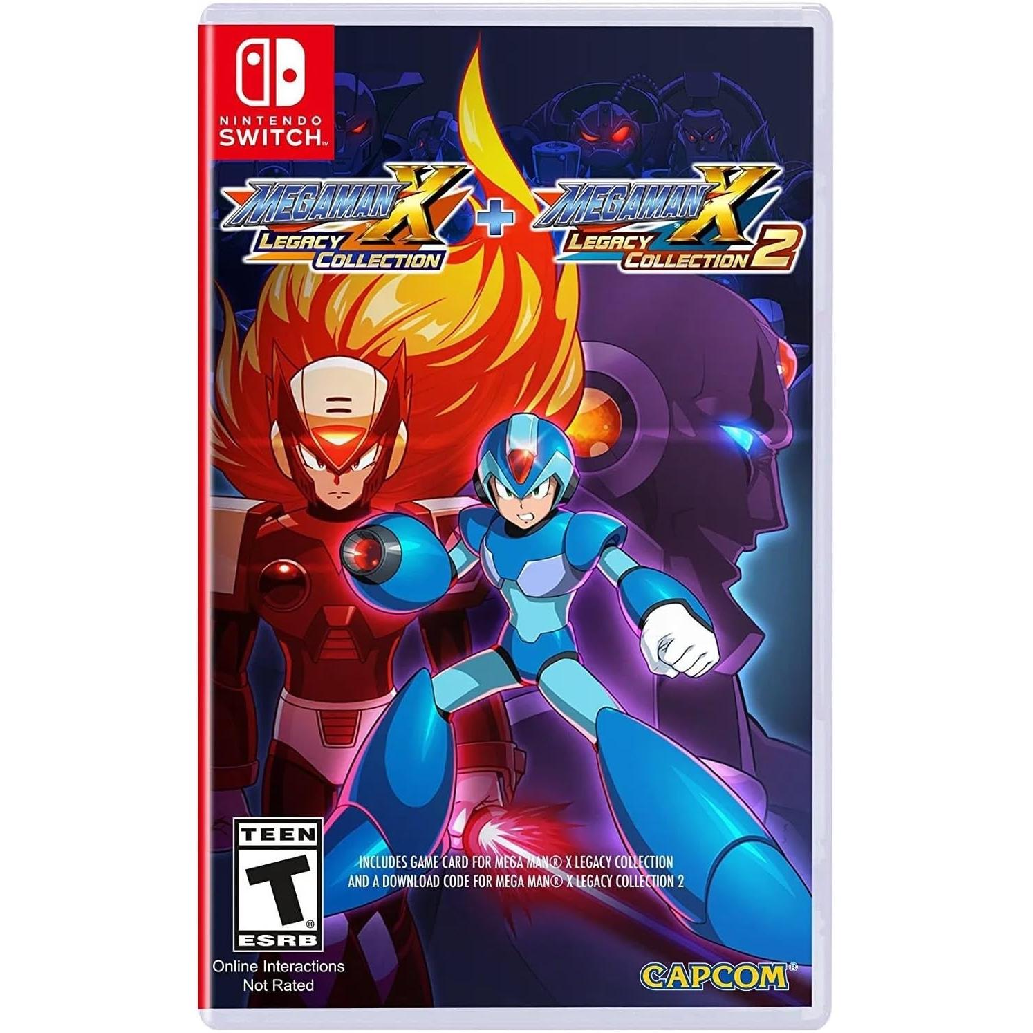 Mega Man X Legacy Collection 1 + 2 Nintendo Switch Game Juego para Consola Nintendo Switch