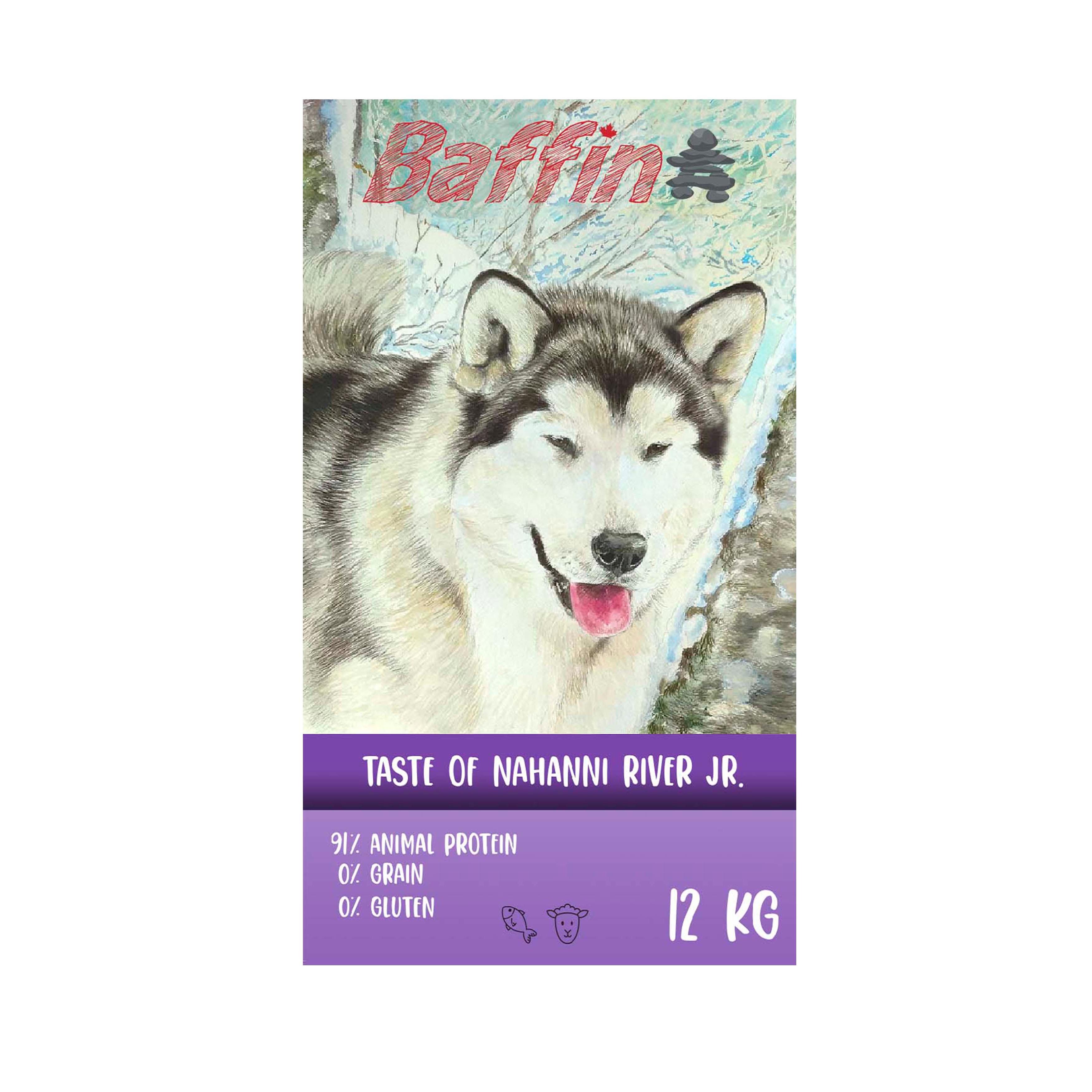 Baffin Taste Of Nahanni River Junior 12Kg - Comida para jóvenes de Pescado Azul y Cordero , sin cereales