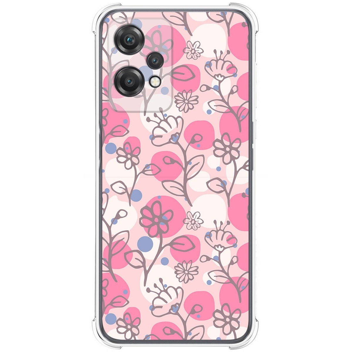 Funda Silicona Antigolpes para Oneplus Nord CE 2 Lite 5G diseño Flores 07 Dibujos