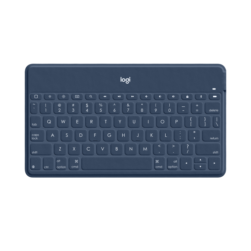 TECLADO LOGITECH KEYS-TO-GO INALAMBRICO BT AZUL